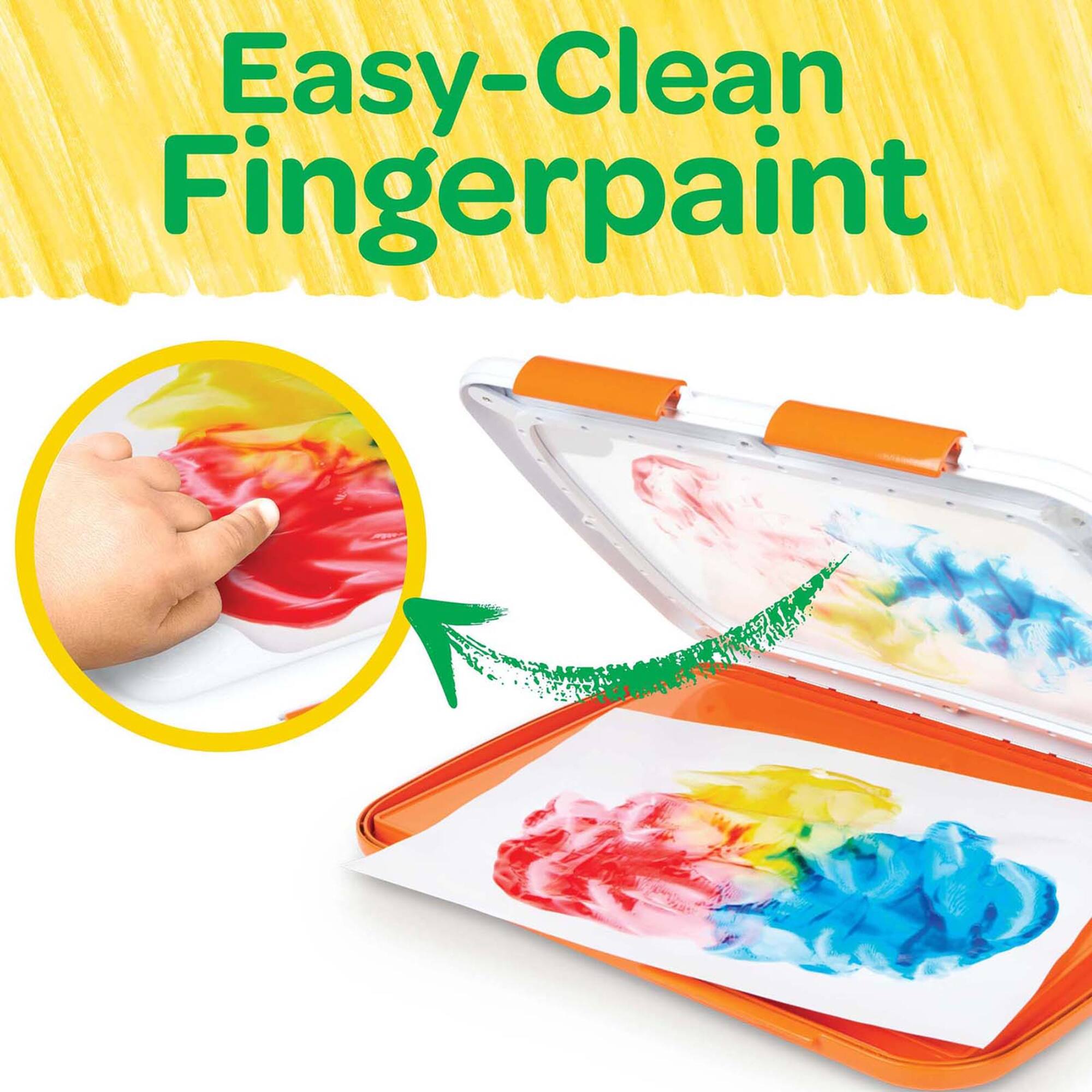 Crayola® Easy-Clean Fingerpaint